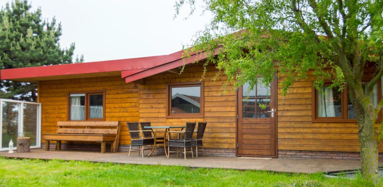 Vrijstaande Blokhut Villa Egmond Binnen Bagian luar foto
